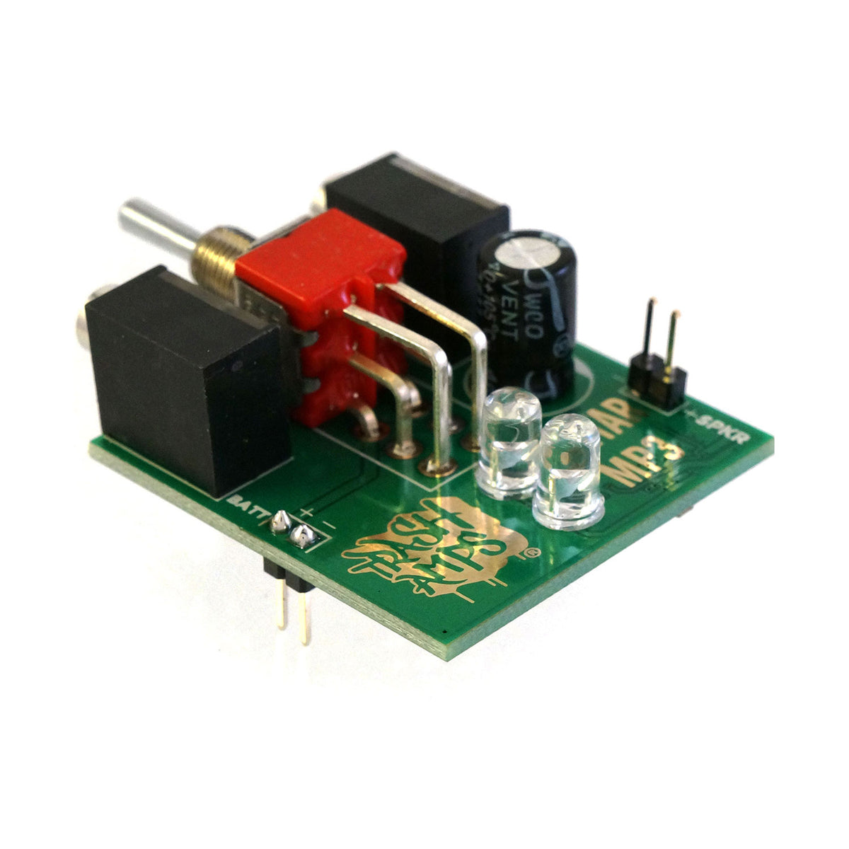 DIY Kit Portable Speaker & Guitar Amplifier (Red Cord, use a jar fro