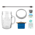 12 PACK Mason Jar Bluetooth Speaker (Your Logo)