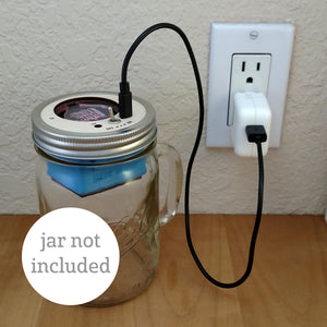 Bluetooth Mason Jar Speaker (use a jar from home)