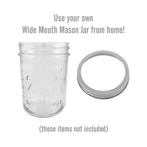 Bluetooth Mason Jar Speaker (use a jar from home)