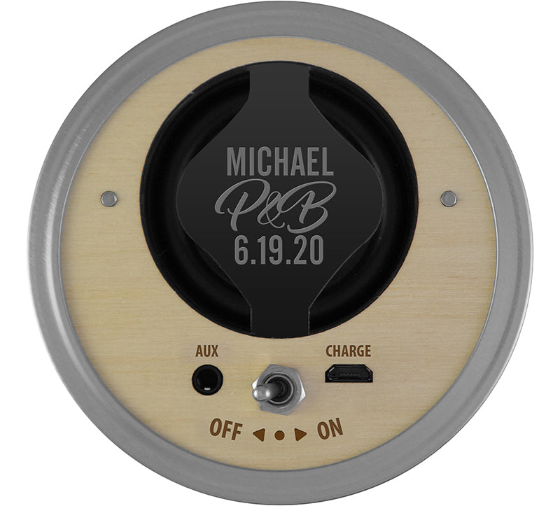 Mason Jar Bluetooth Speaker (Your Logo)
